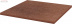 Клинкерная плитка Ceramika Paradyz Taurus brown базовая структурная (30x30)